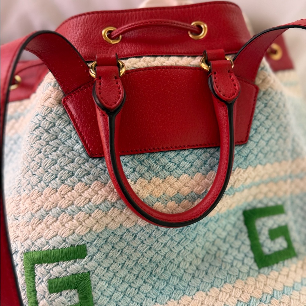 Gucci “Miami” Drawstring Backpack - Picture 9 of 16